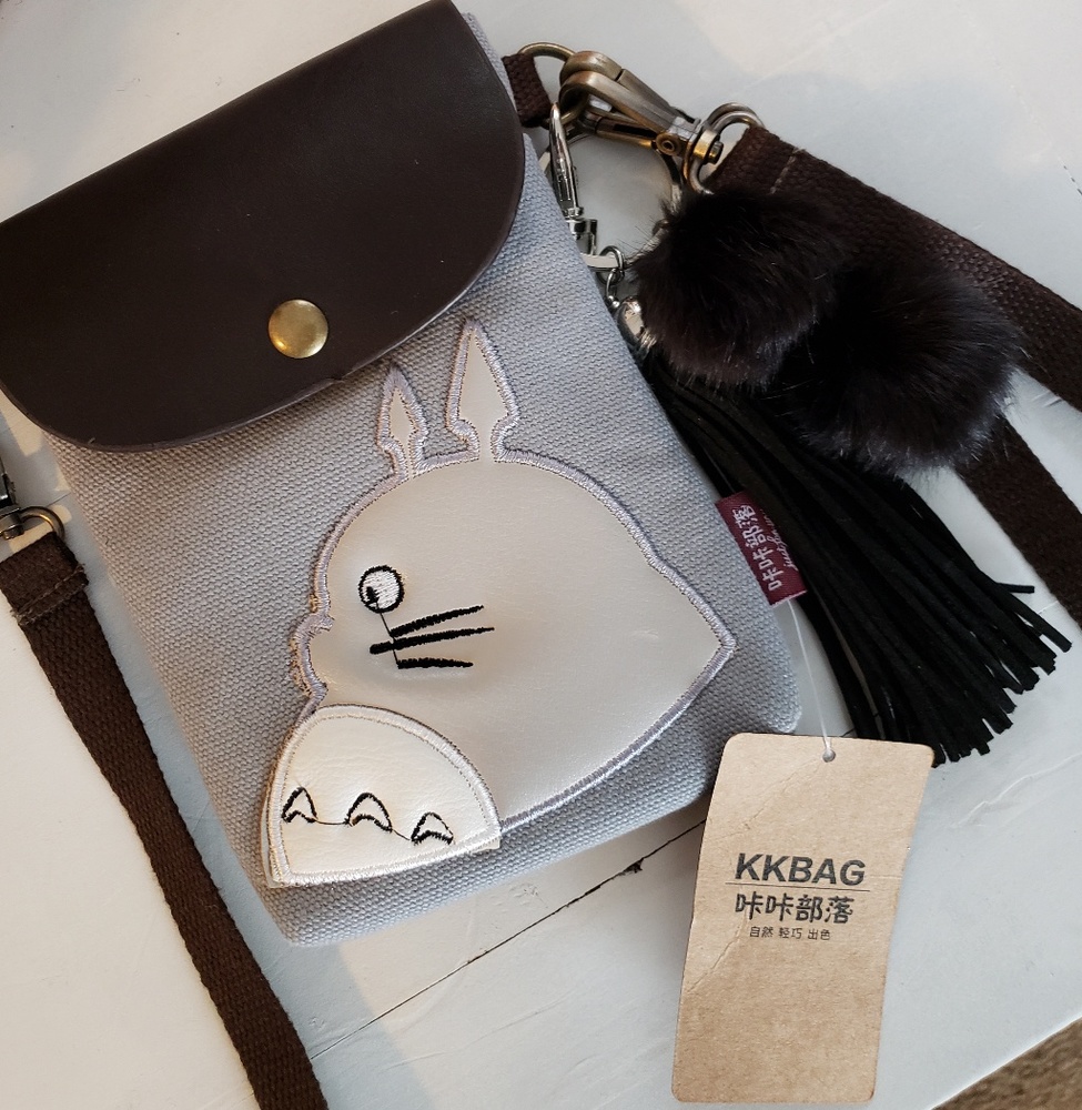 Totoro purse with Keychain